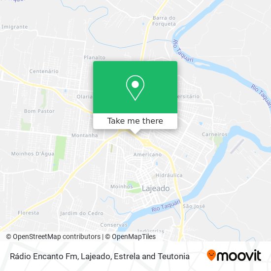 Rádio Encanto Fm map