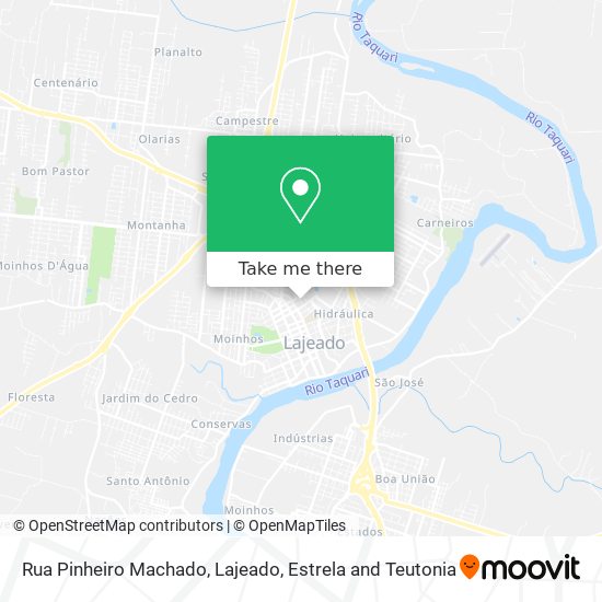 Rua Pinheiro Machado map