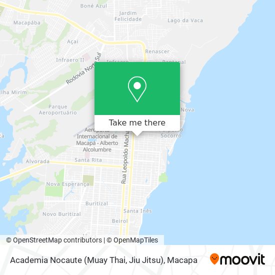 Academia Nocaute (Muay Thai, Jiu Jitsu) map