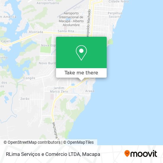 RLima Serviços e Comércio LTDA map