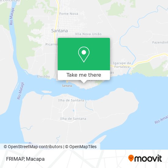 FRIMAP map