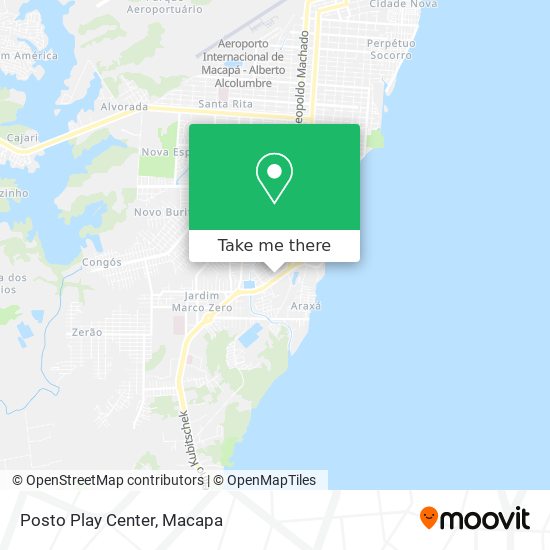 Mapa Posto Play Center
