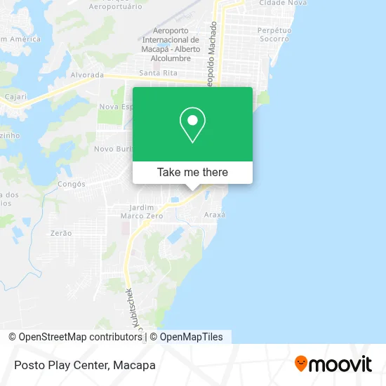 Posto Play Center map