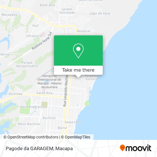 Pagode da  GARAGEM map