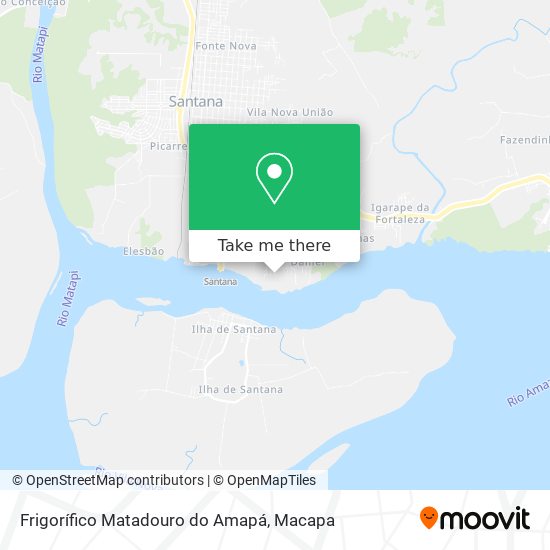 Frigorífico Matadouro do Amapá map