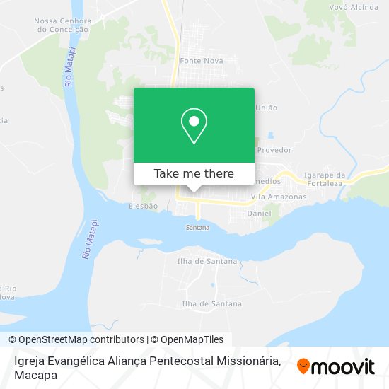 Igreja Evangélica Aliança Pentecostal Missionária map