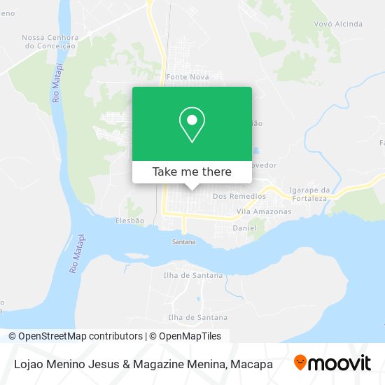 Lojao Menino Jesus & Magazine Menina map