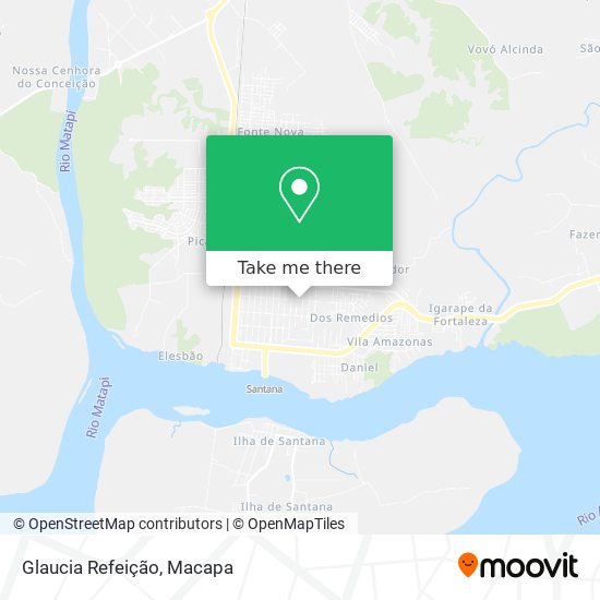 Glaucia Refeição map