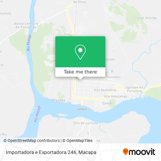 Importadora e Exportadora 246 map