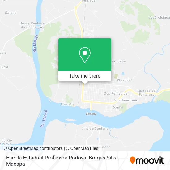Escola Estadual Professor Rodoval Borges Silva map