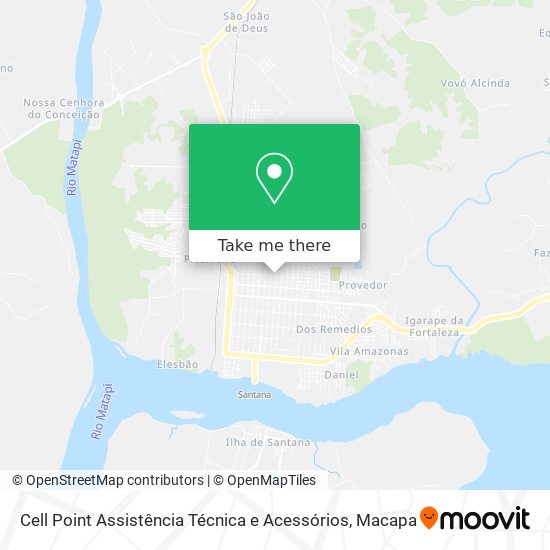 Cell Point Assistência Técnica e Acessórios map