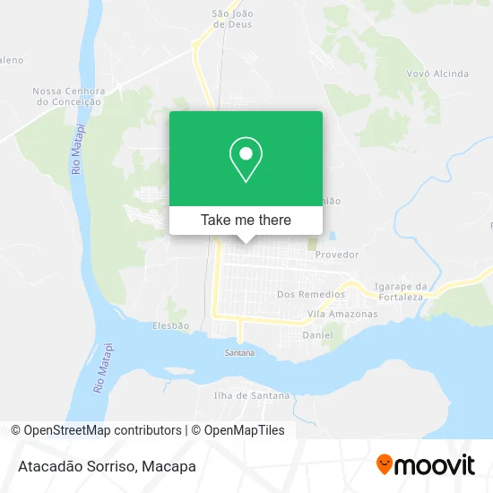 Atacadão Sorriso map