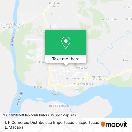I. F. Comercio Distribuicao Importacao e Exportacao L map