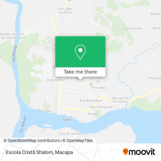 Escola Cristã Shalom map