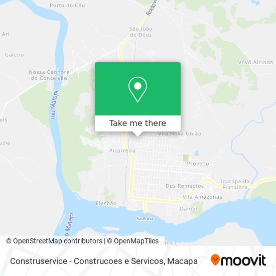 Construservice - Construcoes e Servicos map