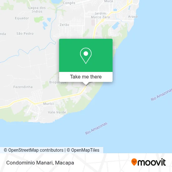 Condominio Manari map