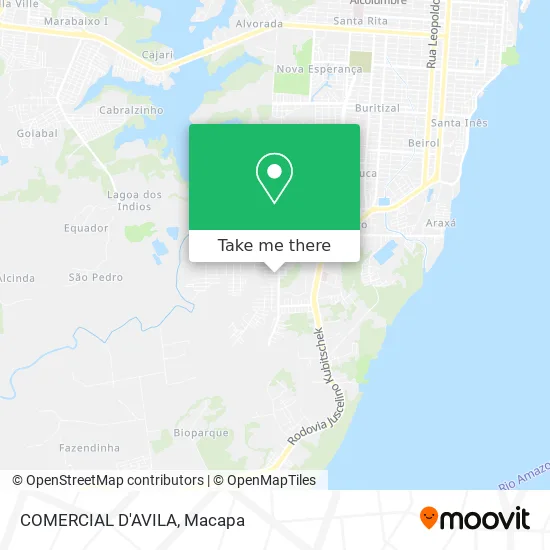 COMERCIAL D'AVILA map