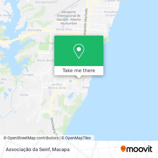 Associação da Seinf map