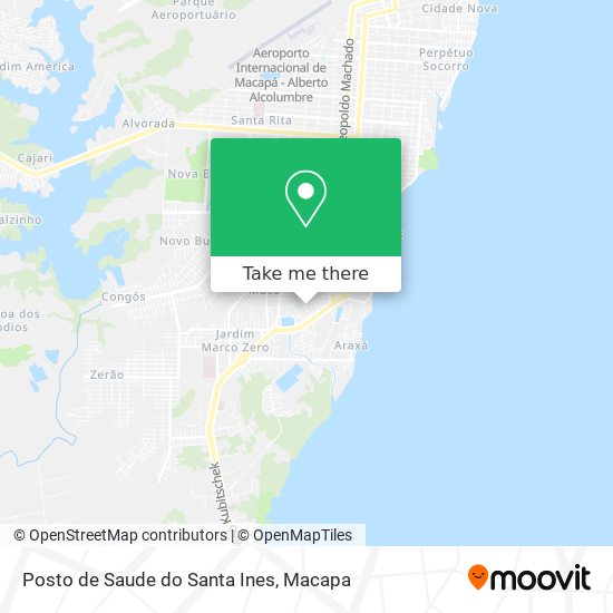 Posto de Saude do Santa Ines map