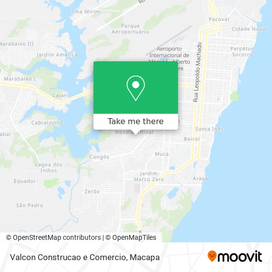 Valcon Construcao e Comercio map