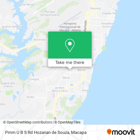 Pmm U B S Rd Hozanan de Souza map