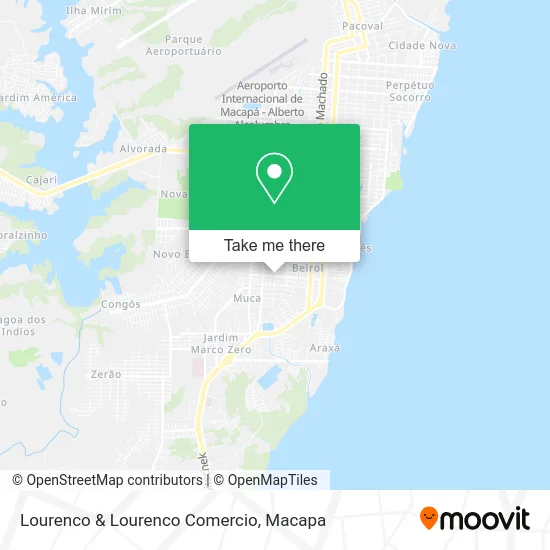 Lourenco & Lourenco Comercio map