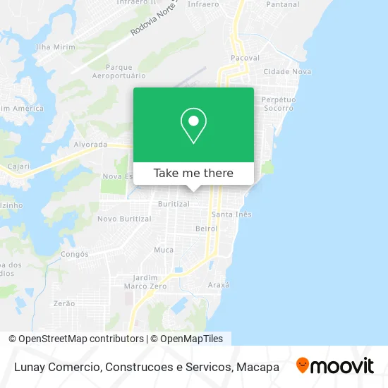 Lunay Comercio, Construcoes e Servicos map