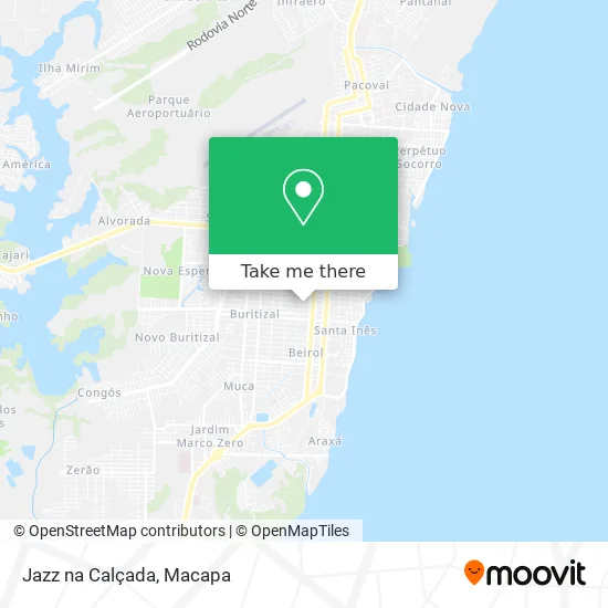 Jazz na Calçada map
