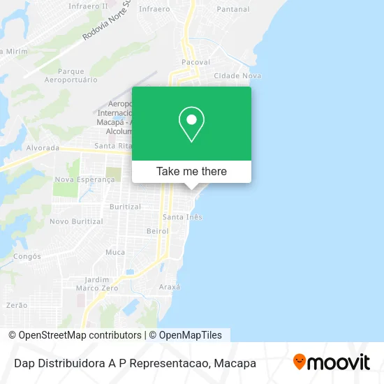 Dap Distribuidora A P Representacao map