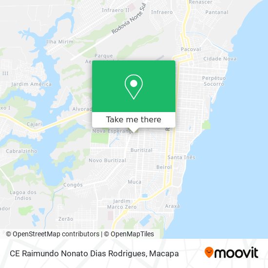 CE Raimundo Nonato Dias Rodrigues map