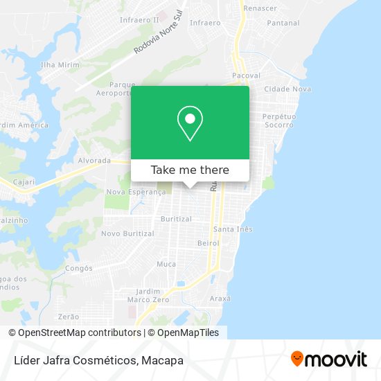 Líder Jafra Cosméticos map