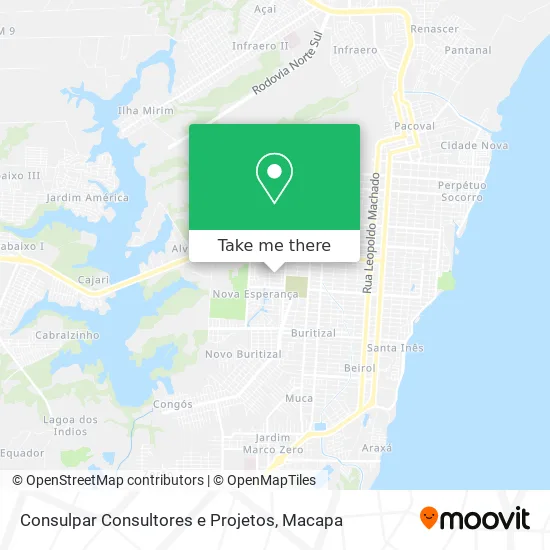 Consulpar Consultores e Projetos map