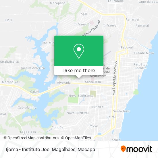 Ijoma - Instituto Joel Magalhães map
