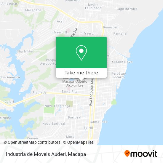 Industria de Moveis Auderi map