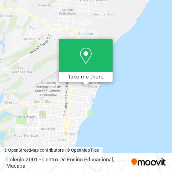 Colegio 2001 - Centro De Ensino Educacional map