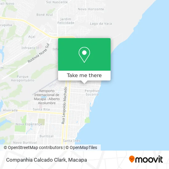 Companhia Calcado Clark map