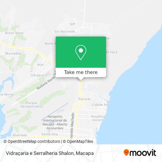 Vidraçaria e Serralheria Shalon map