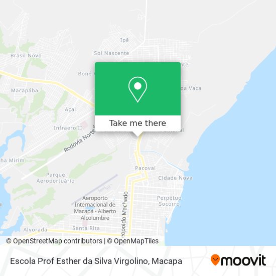 Escola Prof Esther da Silva Virgolino map