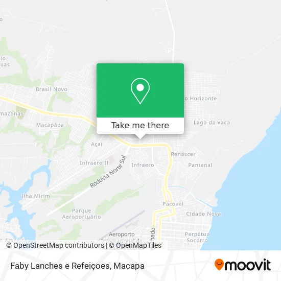 Faby Lanches e Refeiçoes map