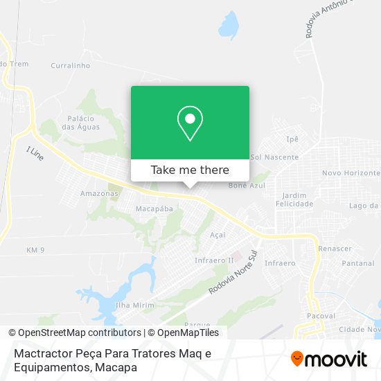 Mactractor Peça Para Tratores Maq e Equipamentos map