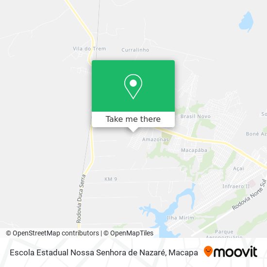 Escola Estadual Nossa Senhora de Nazaré map