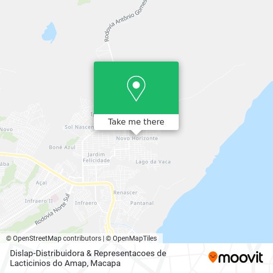Dislap-Distribuidora & Representacoes de Lacticinios do Amap map