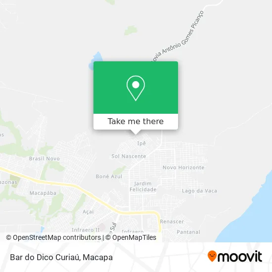 Bar do Dico Curiaú map