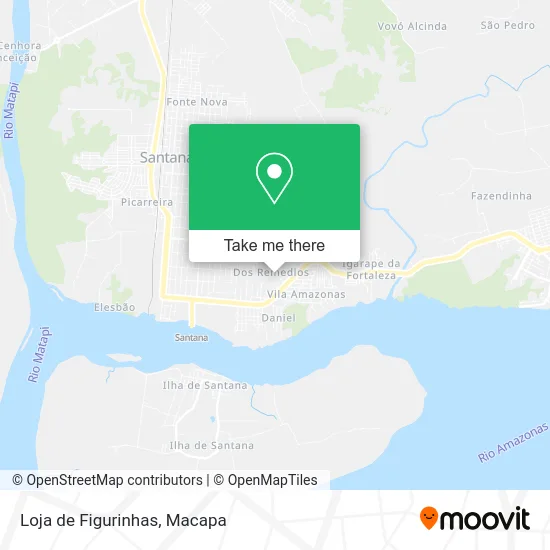 Loja de Figurinhas map