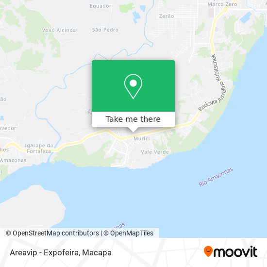 Areavip - Expofeira map