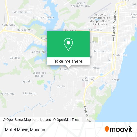 Motel Mavie map