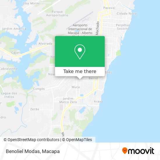 Benoliel Modas map
