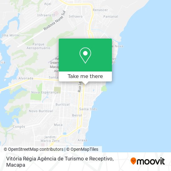 Vitória Régia Agência de Turismo e Receptivo map
