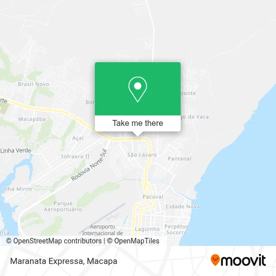 Maranata Expressa map