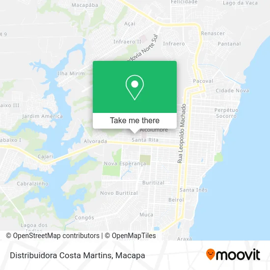 Distribuidora Costa Martins map